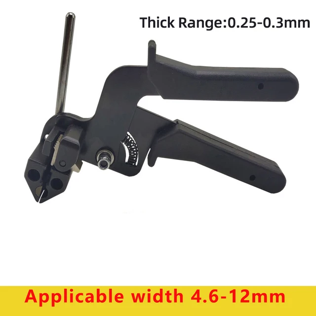 T40 Cable Ties Guns Stainless Steel Hand Fastening Strap Cutting Wrap Tool The Perfect Tool for Cable Management!