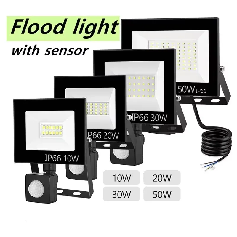 Led 투광 조명 야외 Led 프로젝터 빛 방수 220V 10W 20W 30W 50W 1..