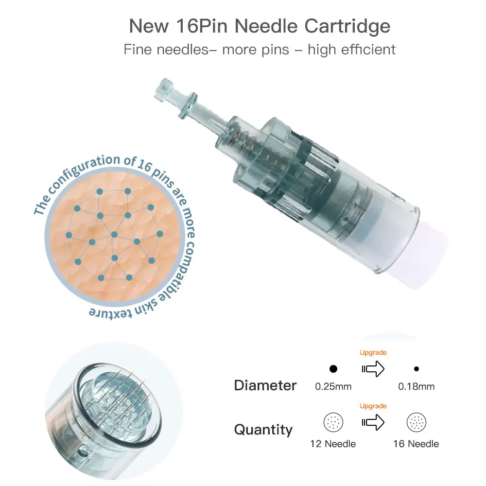 10/20/50Pcs Dr Pen M8 Cartridges Bayonet Cartridges 11pin/16pin/36pin/42/Nano Needle for Dr Pen M8 Needle
