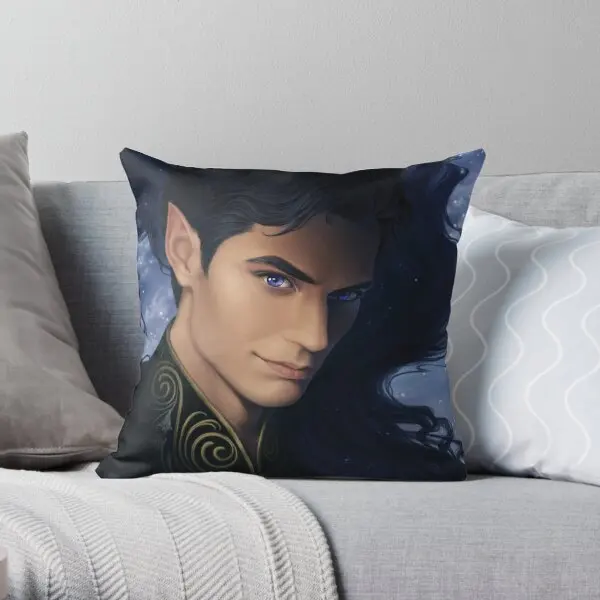 

Rhysand Printing Throw Pillow Cover Bedroom Cushion Bed Fashion Hotel Anime Comfort Car Square Pillows not include One Side