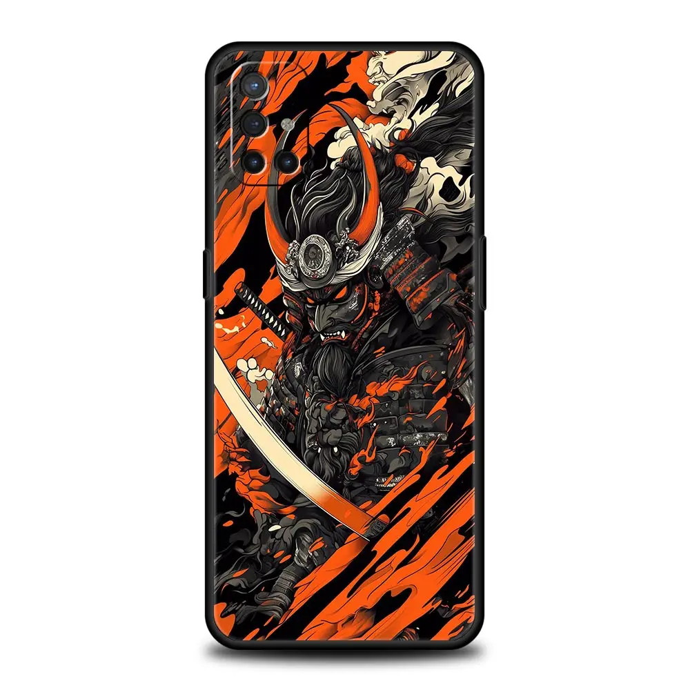 Samurai Ghost Face Phone Case - Japanese-Inspired Design Cover