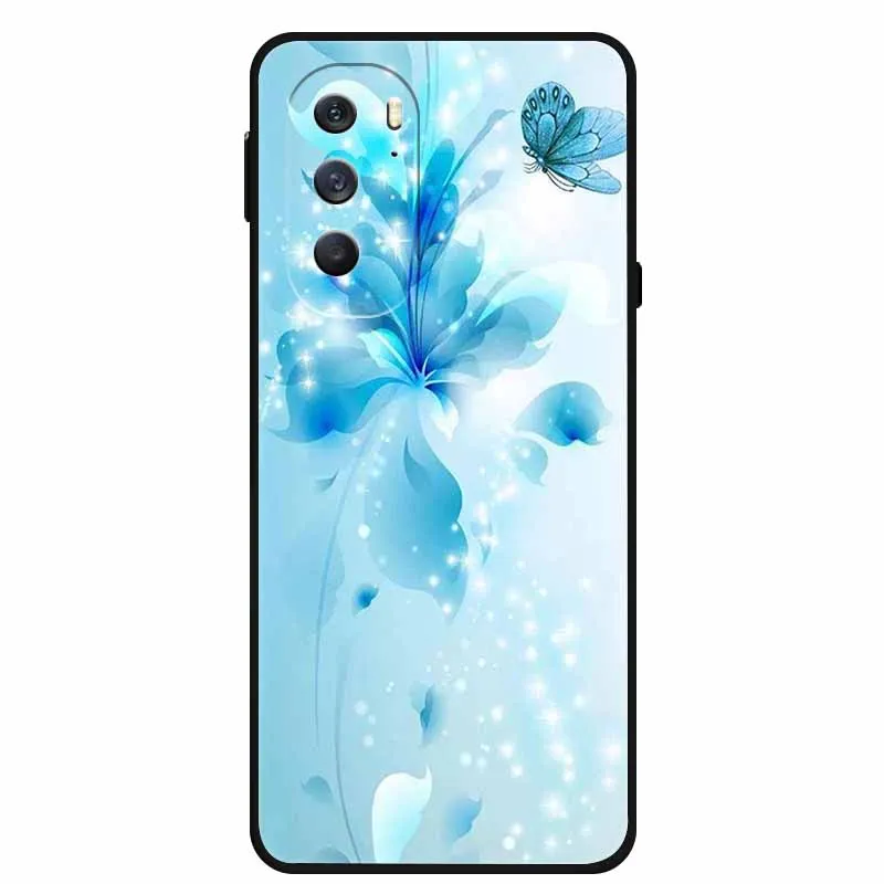 Floral TPU Silicone Phone Cover - Stylish and Durable Protective Case