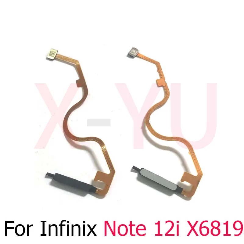 

For Infinix Note 12i X6819 Home Button Fingerprint Sensor Return Power Flex Cable