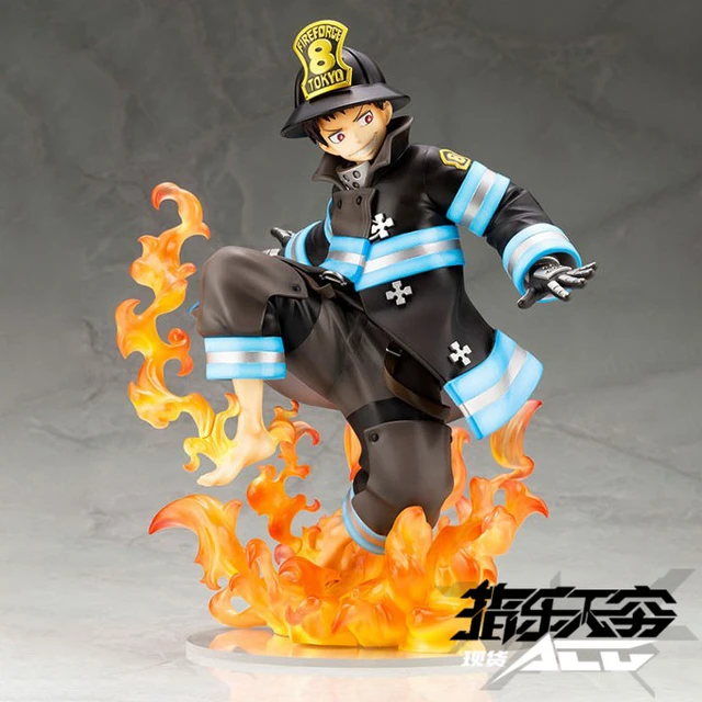 In Stock Original Qingcang Studio Fire Force Anime Fire Brigade Of
