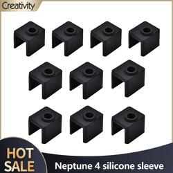 Silicone Sleeve For Neptune 4/Neptune 4 Pro Protective Silicone Sock Insulation Cover Case for Heater Block 3D Printer Parts