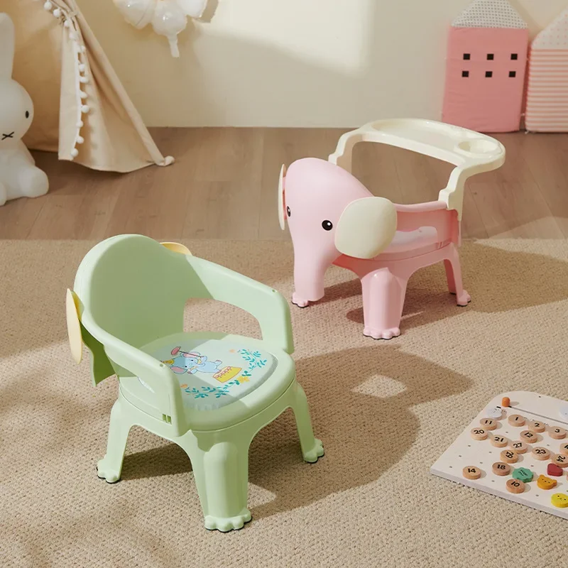 Children's Dining Chair Baby Eating Chair Kids Detachable Seat Home Small Multifunction Folding Bench Back Eating Table
