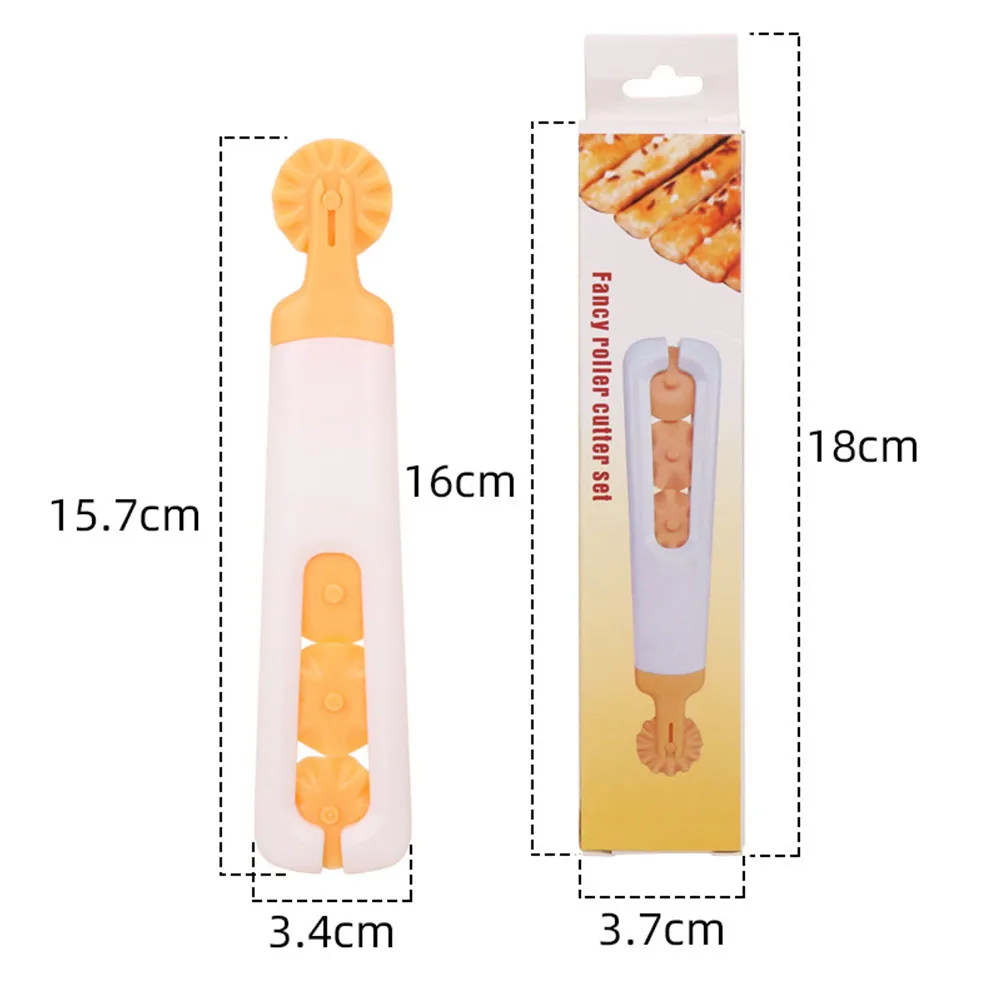 Plastic Baking Tool Pull Net Wheel Pizza Pastry Lattice Roller Cutter Kitchen Ravioli Maker Cutters Square Round Pizza Cutting baking tool pasta maker