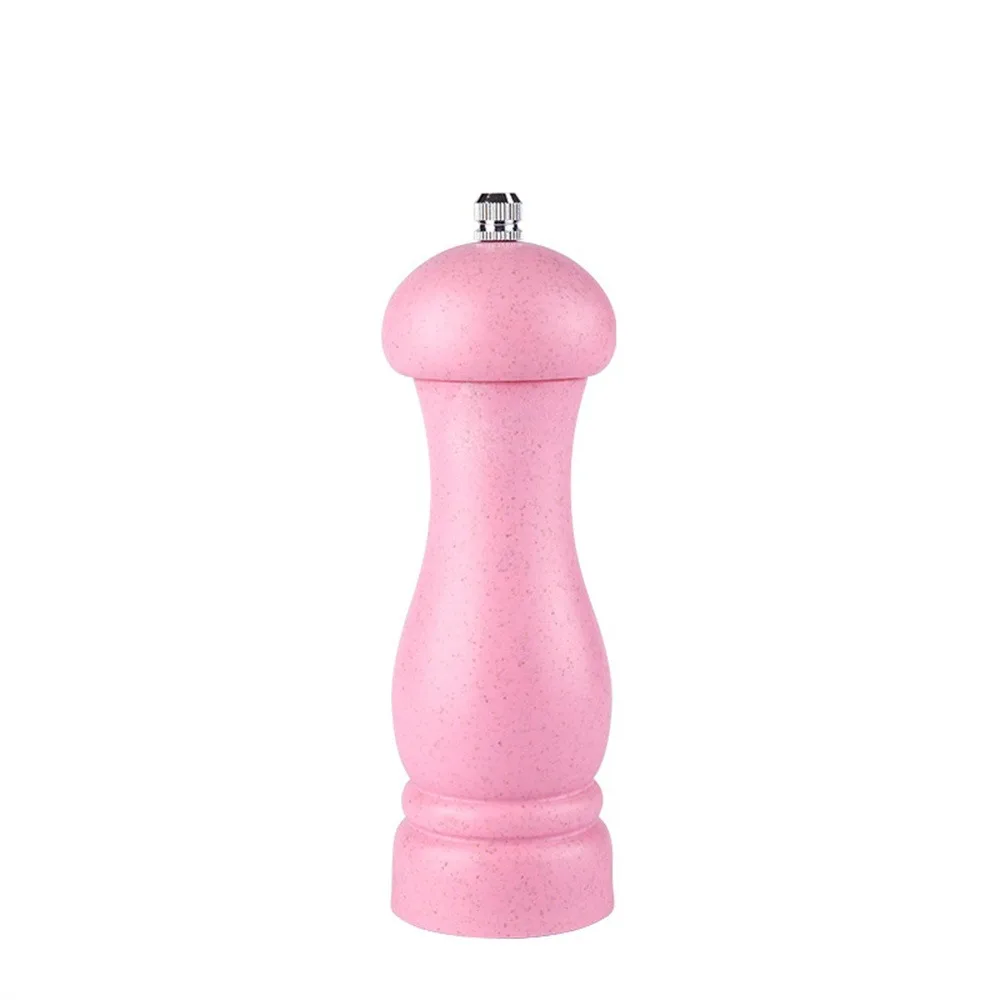 5/6inch Salt and Pepper Grinder, Solid Wood Spice Pepper Mill with Strong Adjustable Ceramic Grinder Kitchen Cooking Tools