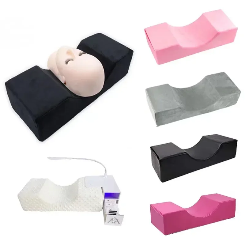 

Makeup Eyelash Salon Neck Extension Pillow Memory Grafting Soft es Support Professional Foam Lash