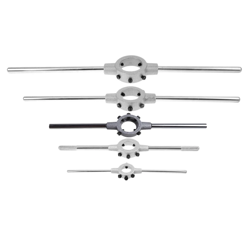 1Pcs Round Die Wrench Flexible Steel Circular Die Handle for Dies