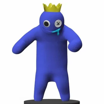 Anime cartoon Rainbow Friends Pinch music decompression small toy Soft squeeze deformation toy release pressure vent toy