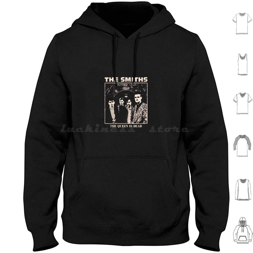 The Smiths The Queen Is Dead Hoodies Musica A Maniche Lunghe The Smiths Indie Smiths 80S Alternativa Band Vintage Morrisey