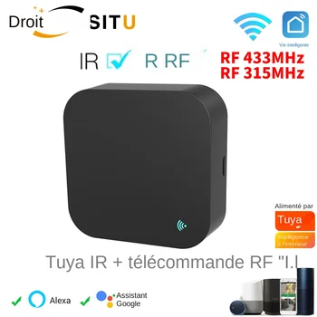 Télécommande Intelligente pour Climatiseur et Téléviseurs LG TV, Modèle Tuya, Connexion Type RF, IR et WiFi, Compatible avec Alexa et Google Home