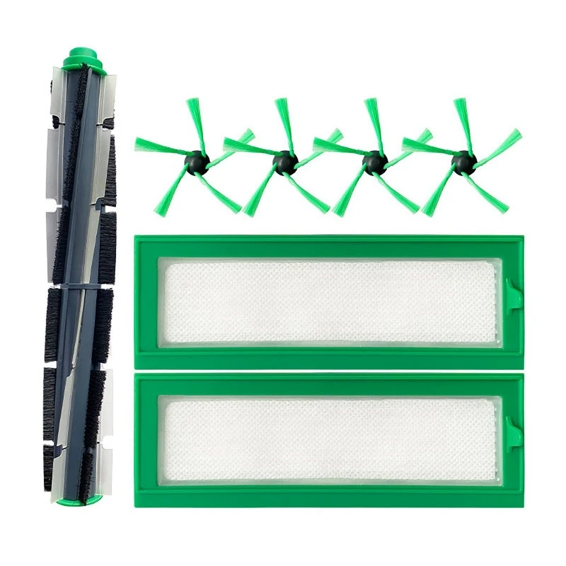 

Лучшие предложения, основная роликовая боковая щетка и Hepa-фильтр для Vorwerk VR200 VR300 Запчасти для пылесоса