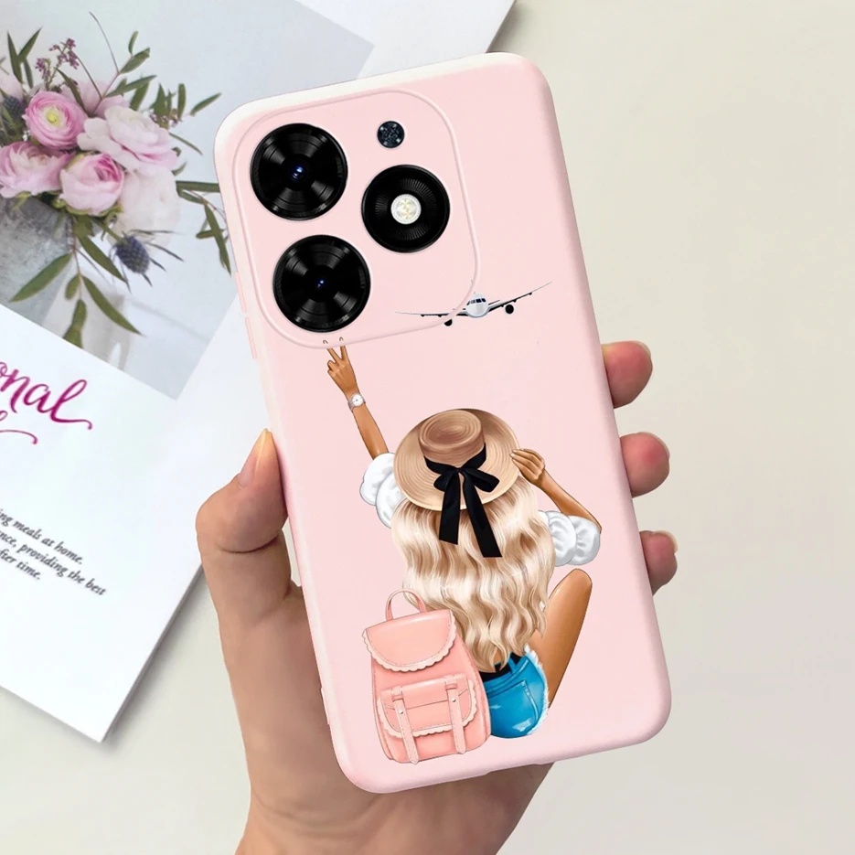 Cute Fashion Cartoon Soft TPU Phone Case with Bumper
