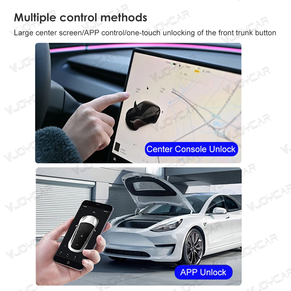 Front Trunk Electric Suction Lock for Tesla Frunk Soft Closing Model Y / 3 / X / S/ 3 Highland Automatic Frunk Auto Closer