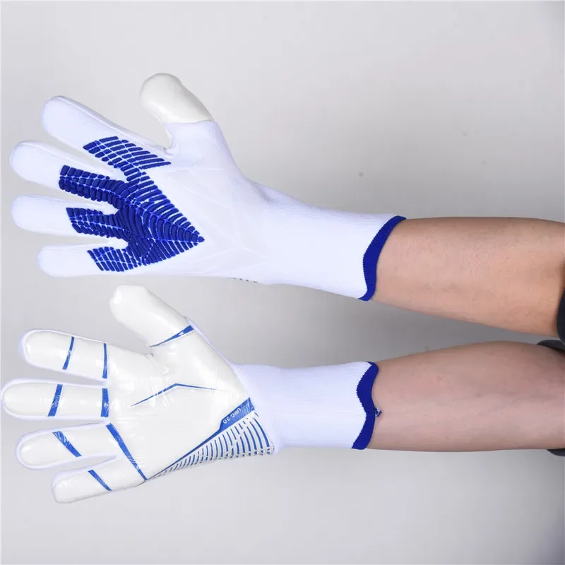 Goalkeeper Gloves ROXXANA Kids Adults Goalkeeper Gloves Goalie Gloves Thicken Latex Football Soccer Anti-Slip Soccer Breathable Children Goalie