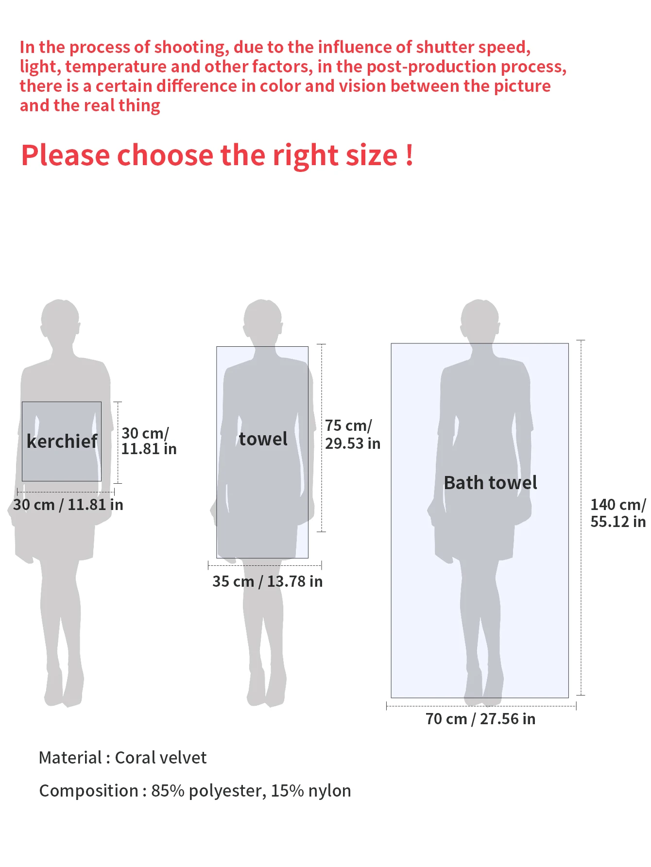 Description Picture 2 of item8-Piece Set [4 Square Towels + 2 Towels + 2 Bath Towels] Coral Velvet Foldable Combination Set, Can Be Used for Bathroom, Bedroom, Hotel, Outing and Other Places