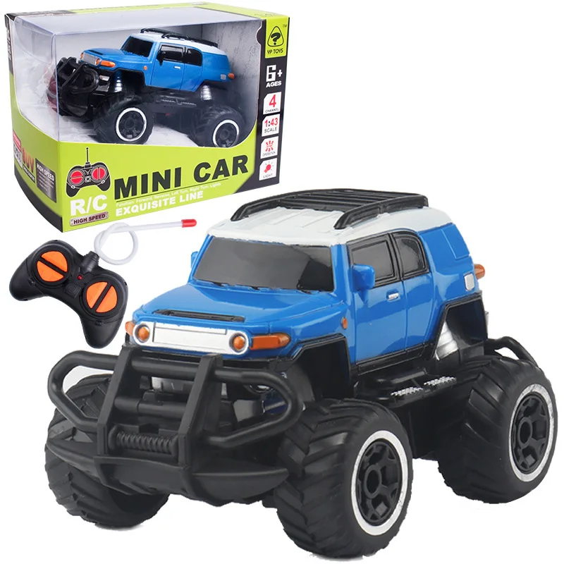 Voiture télécommandée bleue jouet garçon fille 3 4 5 6 7 8 ans 4WD RC  cascadeur voiture tout-terrain radiocommandé camion électrique voiture de  course Je 