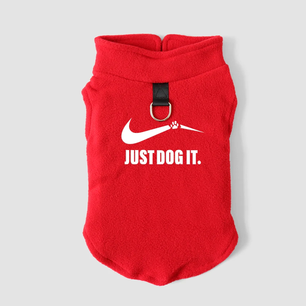 Polaire "Just Dog It" pour petits chiens : Chihuahua, Yorkshire, Carlin - Confortable, tendance & personnalisé - 2025 - Vêtement et accessoires pour chiens - Doglovedesign
