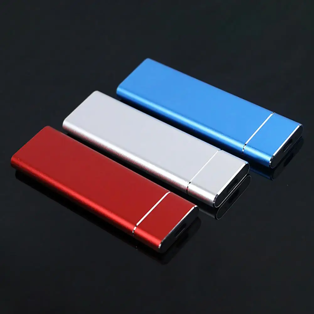 Premium Hard Drive Box 4 Colors USB3.1 Type-C Mobile External HDD Case High Speed Stylish Hard Disk Box for PC