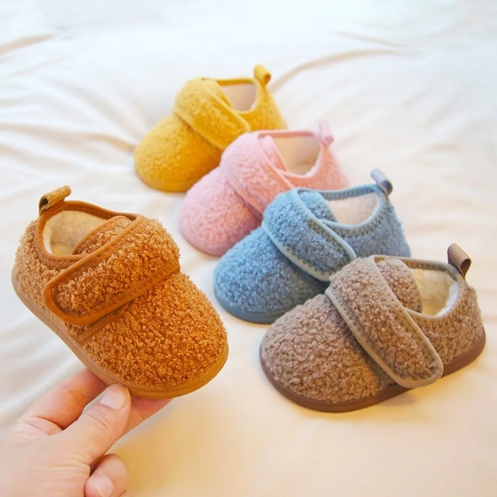 Insulated Soft Soled Winter Snow Boots Anti Slip Lining Infant Boots Toddler Shoes Children