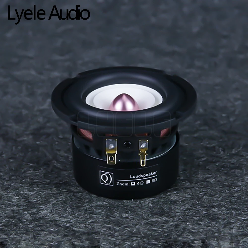 Lyele Audio 3 inch full range speaker 30W HiFi home portable bookshelf speaker 89Db HiFi 4/8&Omega; tissue fiber Y30 magnet