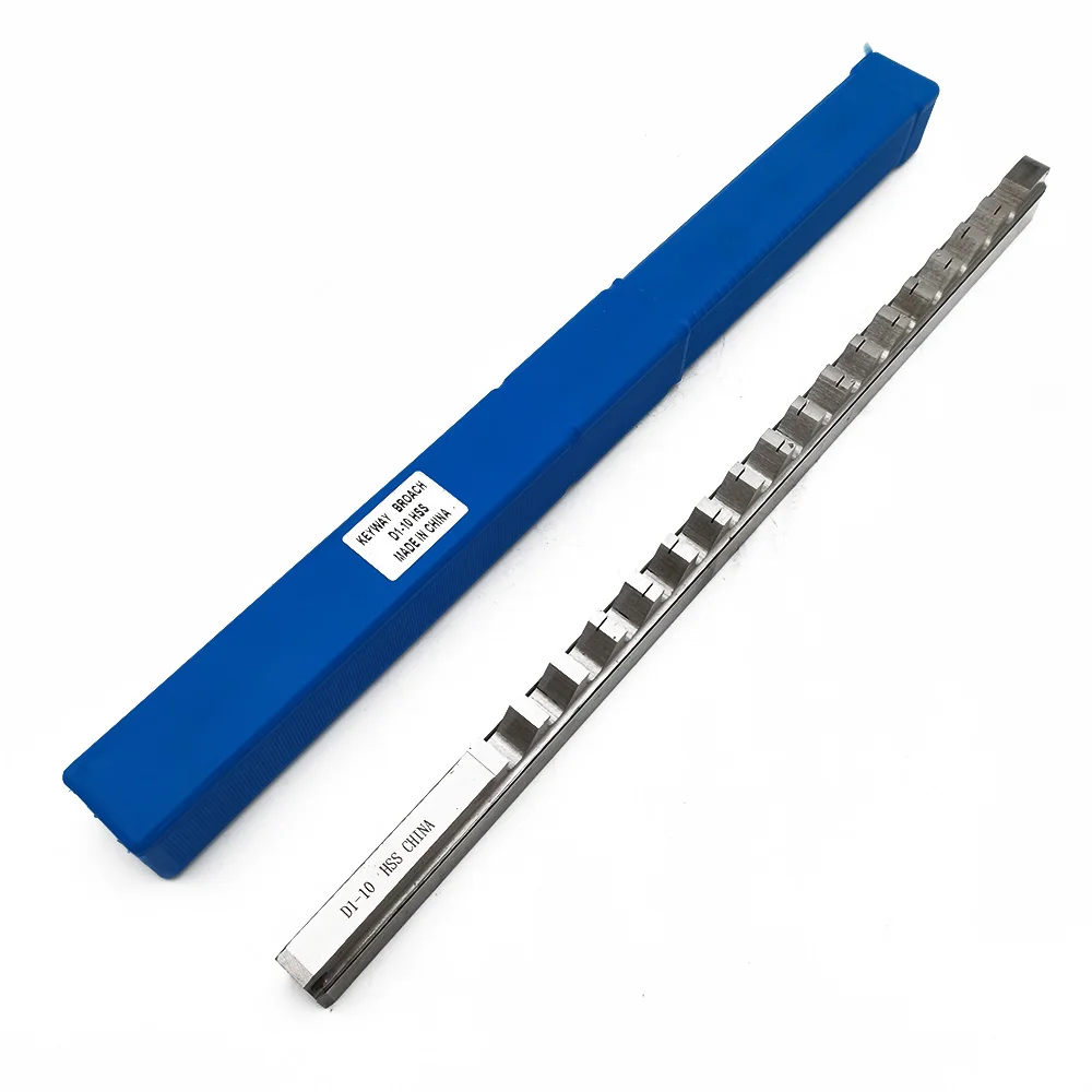 Push-Type Keyway Broach 10mm D1 Metric Size Broaches Broaching Tools for CNC Rou