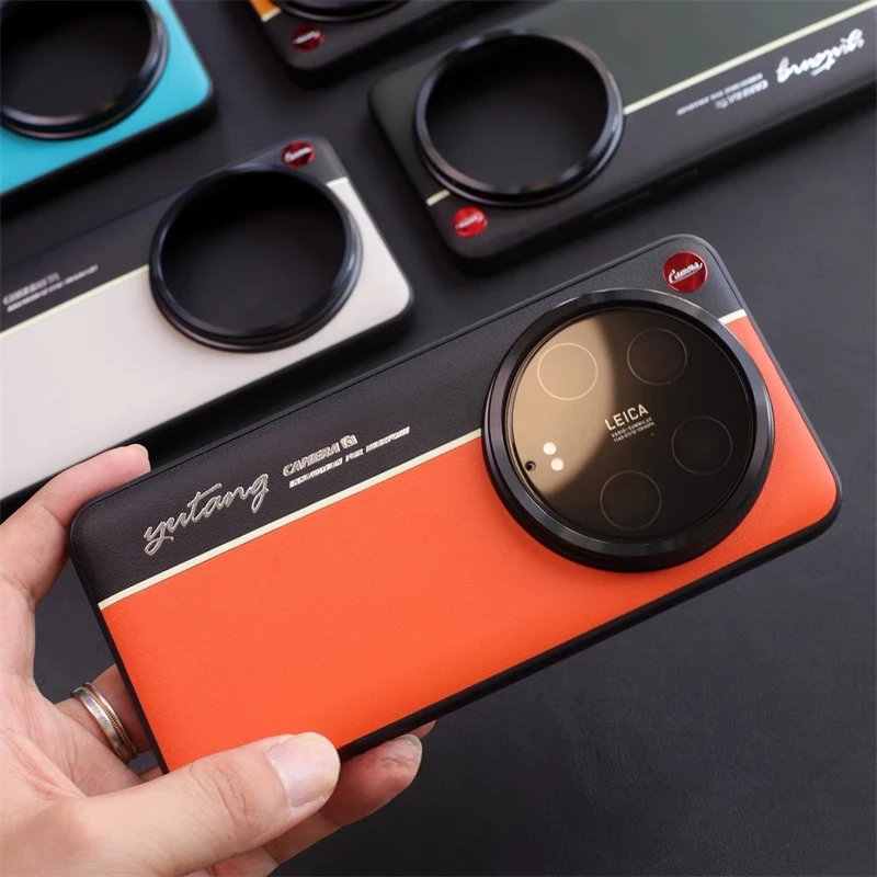 Fluorescent Skin Texture Luxury Shockproof Bumper Case with Double Color Design