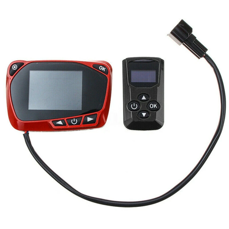 

Стояночный обогреватель топлива, масла, воздуха, ЖК-дисплей с термостатом, переключатель + пульт дистанционного управления