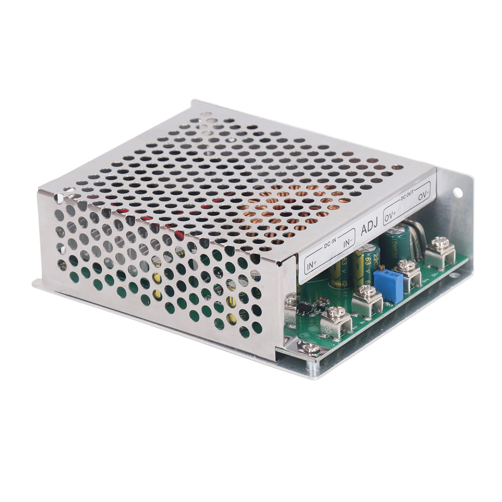 High-Power Adjustable DC-DC Converter with Cooling Fan, 1000W 50A
