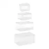 Reptile Feeding Box Animal Habitat Cage Transparent Reptile Terrarium Enclosure Cage for Chameleons Hermit Crabs Container 3