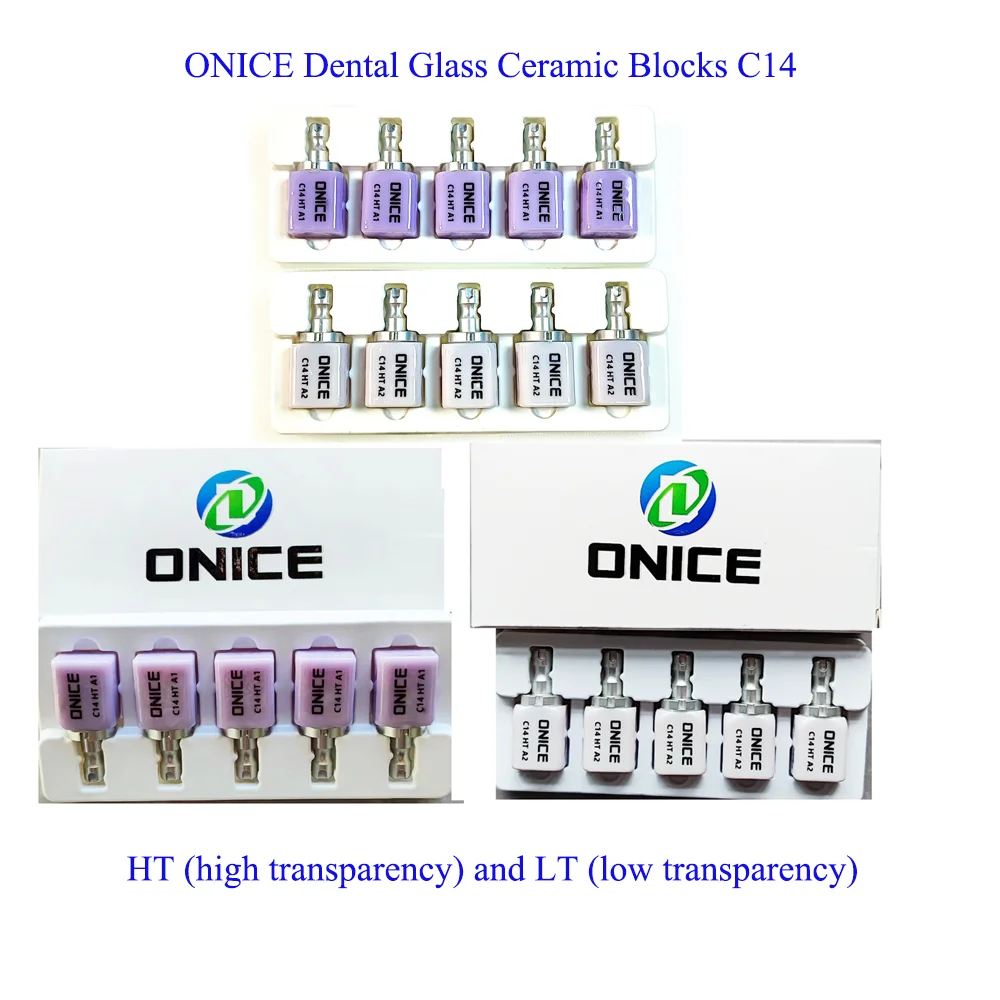 5 Pezzi Blocchetti Disilicato Di Litio B40 HT/LT E-max Dentale Per - Foto 9