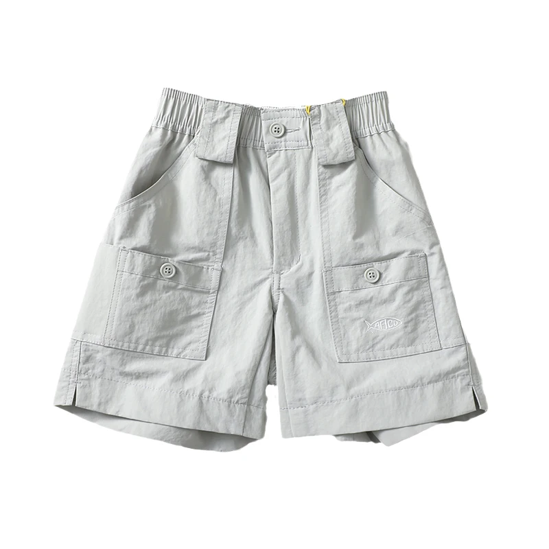 Kids Youth Fishing Shorts Fishing Short Fast Dry Surf Teenager Shorts Quick Dry UPF50 Outdoor Sports USA Size 22-28