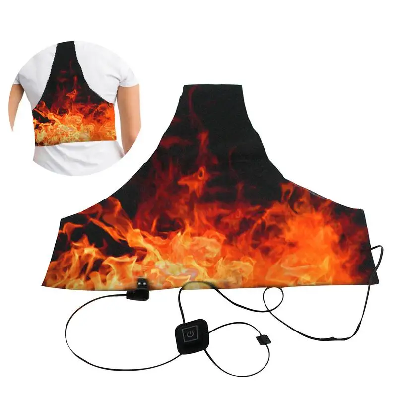Heated Vest Heating Pad For Jacket USB Electric Cloth Heater Pad Quick Heating Warmer For Jacket Down Clothes heated jacket water backpack