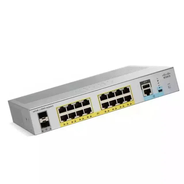 

WS-C2960L-16TS-LL Original 2960L 16 Port Switch 10/100/1000 Network Switch