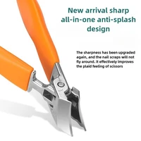 Special Anti-splash Nail Clippers Large Size ABS Toenail Cutter Diagonal Pliers Manicure Tools Household nails art tool 2