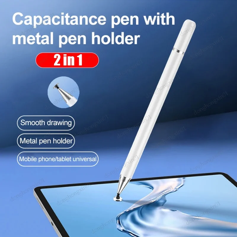 

Stylus Pen For HTC A103 2022 10.1" 2 In 1 Touch Pen Tablet Screen Pen Thin Drawing Pencil For HTC A101 A102 A103 A103 Plus 10.1