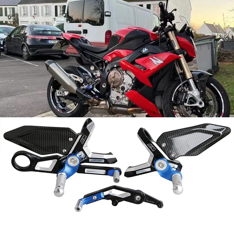 УГЛЕРОДНЫЙ комплект для BMW S1000R K63 2021 2022 Комплект подставок ног колышки задний CNC