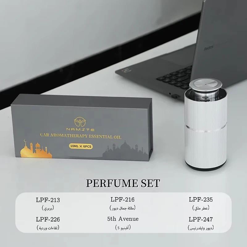 Silver Perfume SET