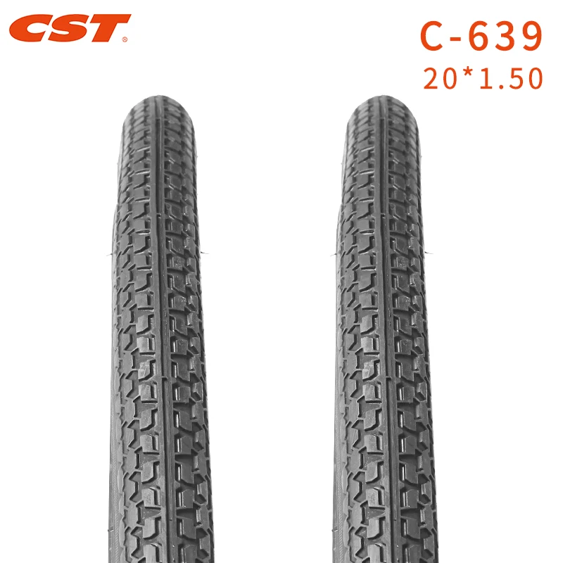 CST-Folding Bike Tire, BMX Bicycle Tire, Folding Car Tire, Small Wheel Diameter, 20Inch, 20x1.5, C639, 40-406