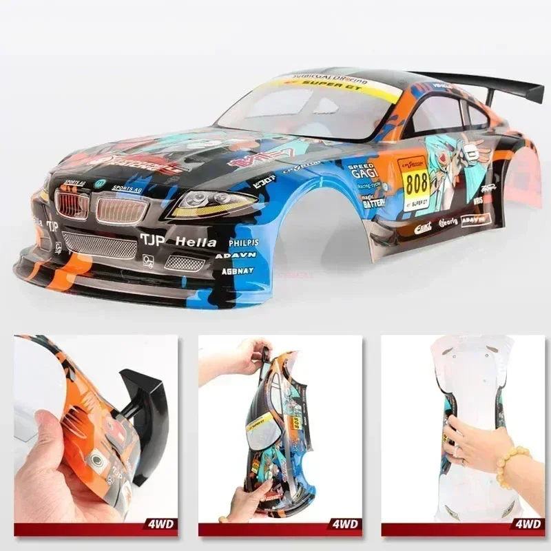 2024 1:10 70km/h High-speed Drift Remote Control Car 2.4g 4wd Rc Off-road Vehicle Dual-speed Rc Car Children's Christmas Gift 4