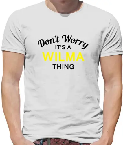 

Не волнуйтесь, это Wilma Cosa Camiseta Hombre - Apellido Personalizado Family