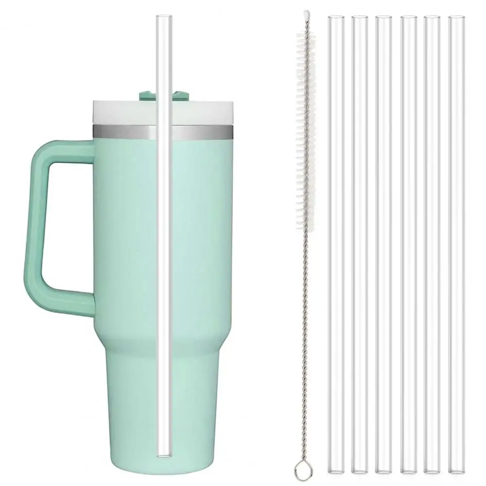 

1 Set Straw Stick BPA Free Replacement Straw Transparent 20/30/40 OZ Travel Cup Clear Straw Durable Cup Accessories