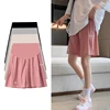 Maternity Summer Plus Size High Waist Pants For Pregnant Women Maternity Wide Leg Loose Shorts Ladies Pregnancy Capris 1