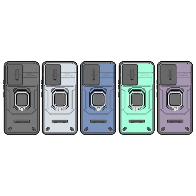 Durable Slide Camera Protector Shield Phone Case