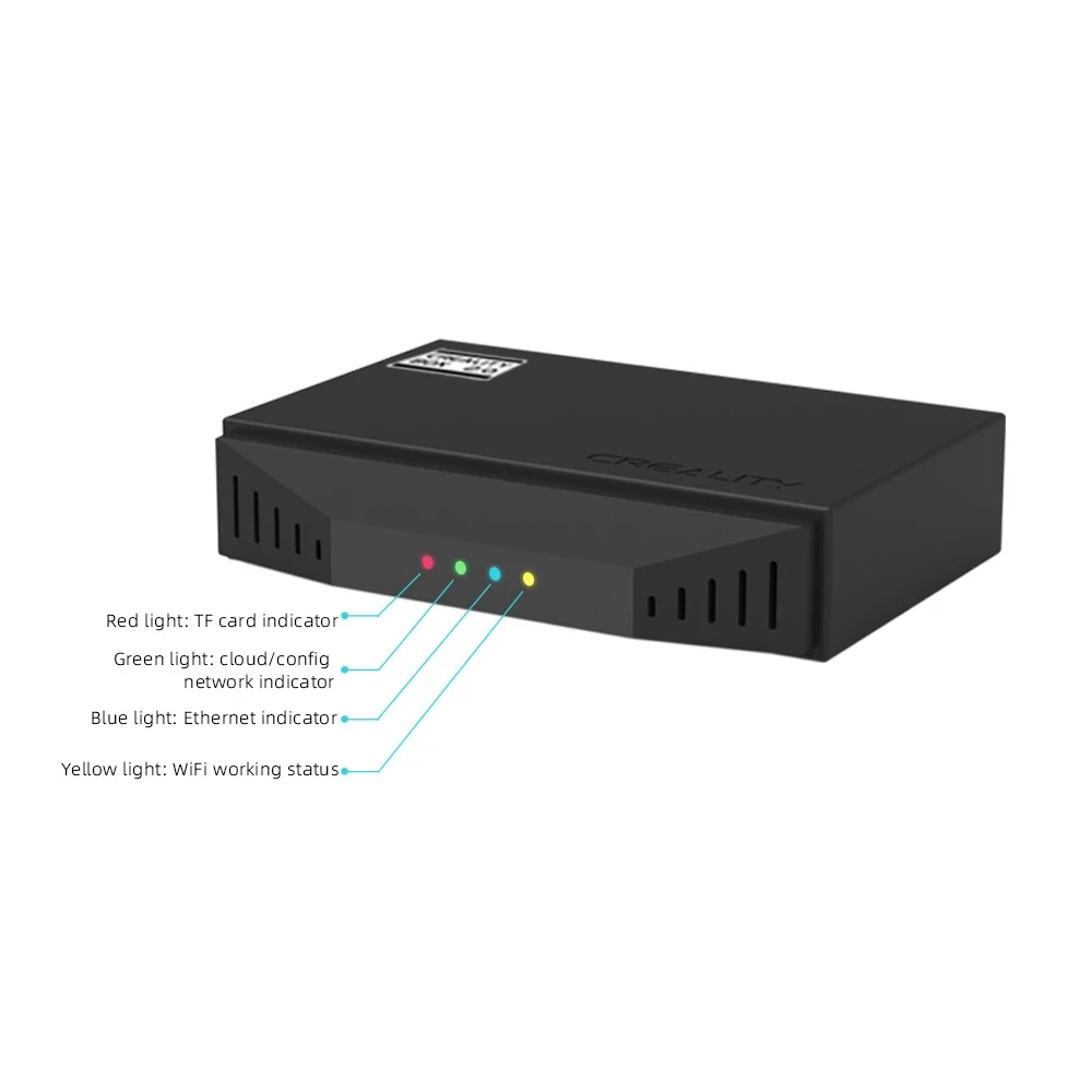 Módulo wi-fi Creality Impressora 3d Kit Inteligente Caixa de Atualização wi fi Nuvem sem Fio 2.0 com 8g tf Controle Remoto para Ender 3d Peças da Impressora - Imagem 4