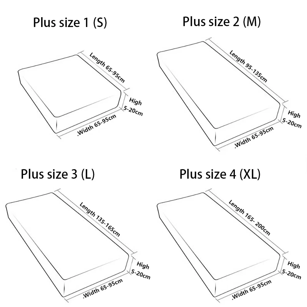 Elastischer Sofabezug für Wohnzimmer Jacquard Einfarbiger Sofa-Sitzbezug Grau Waschbarer Sitzkissenbezug Möbelschutz Ecksofa – Detail 5
