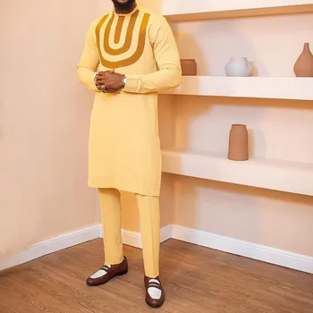 Mide Long Sleeve Dashiki Outfit