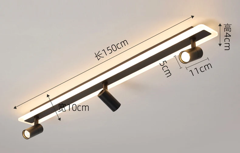 Description Picture 5 of itemSpotlights Smart Led Ceiling Lights Modern Lighting Creative Lamps Living Room Bedroom Lustres Luminaria Decoration Lamparas